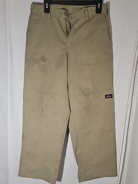 Dickies Tan Work Chinos - Straight Leg